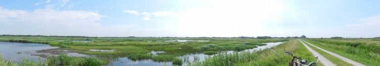 De Tienhovense Plassen, aan de Utrechtse kant.